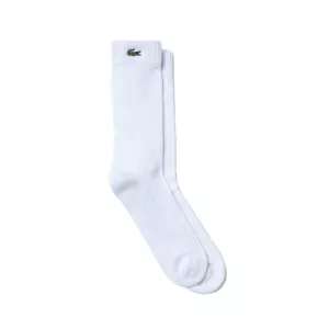 6: Lacoste Sport High-Cut Stretch Socks 1-pack White